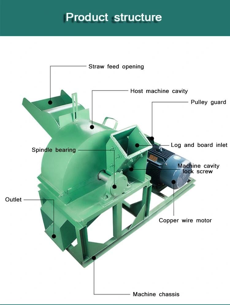 Factory Direct Sales Low Prices Wood Shredder Wood Shredder Chipper