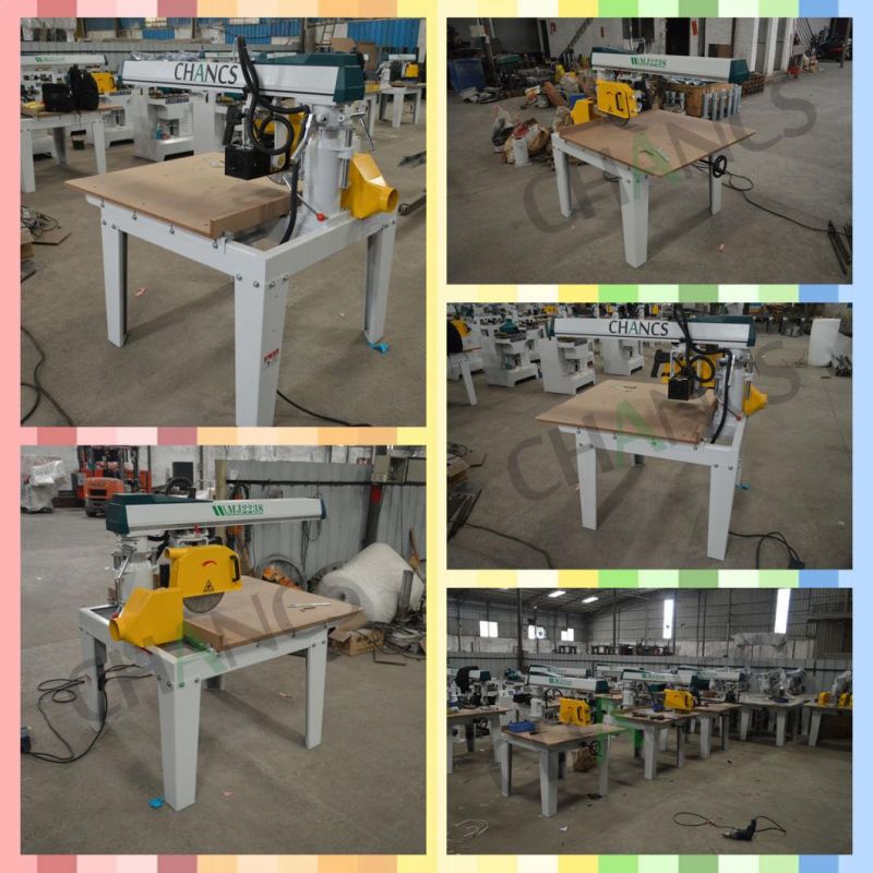 Radial Arm Saw with Different Angle for Material Cutting