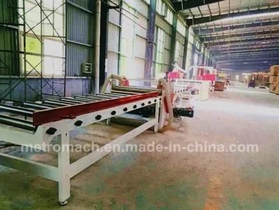 Plywood Four Edge Cutting Saw and Putty Machine Line