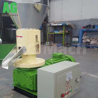 Kaf 250 Flat Die Wood Pellet Press Pellet Mill Wood Pelletizer