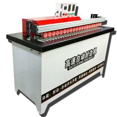 Mini Woodworking Curved Straight Line Edge Sealing and Trimming Machine