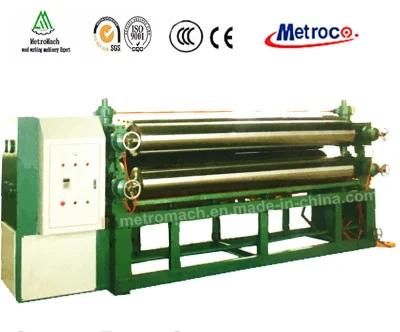 Pneumatic Four Roller Gluing Machine for Plywood Veneer
