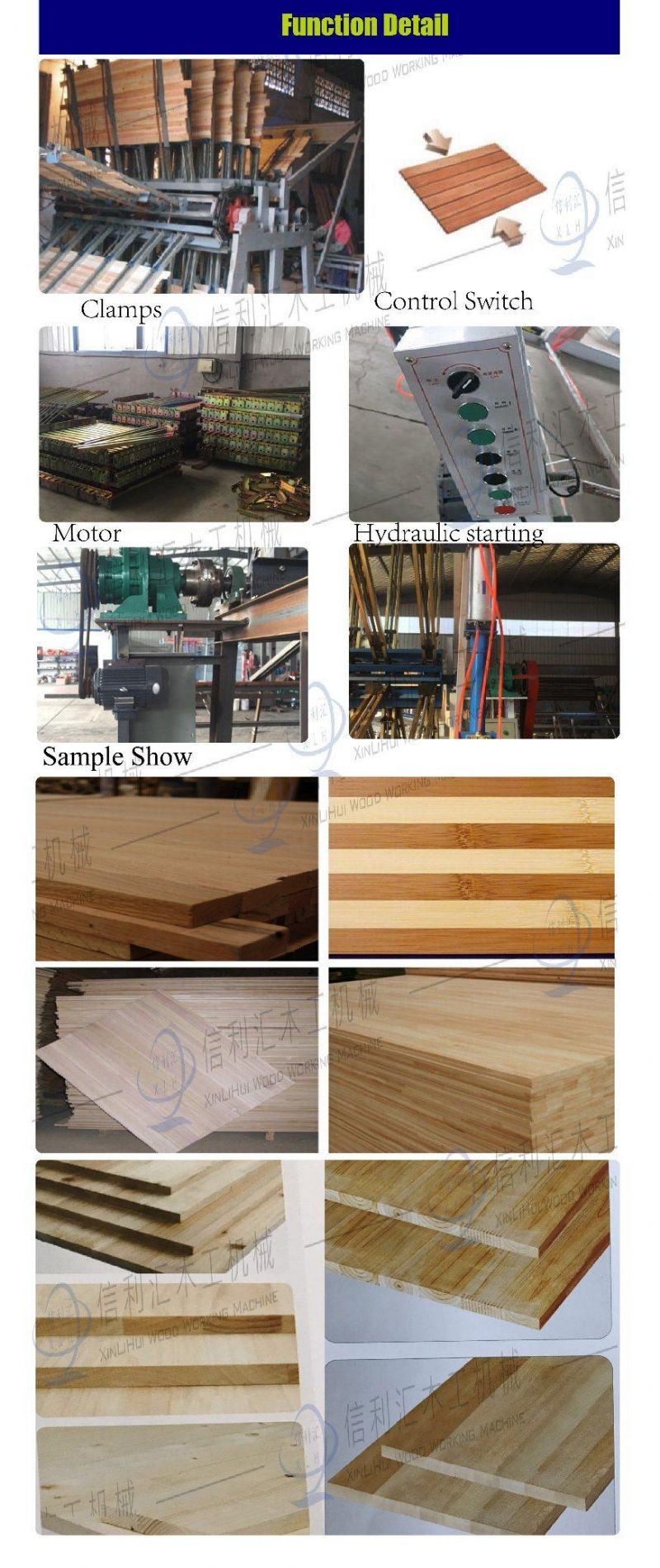 Air Pressure Butt Joint Machine Furniture Manufacturing Wood Board Jointer Machine / Panel Furniture Puzzle Machine of Cold Hot Adhesive Glue