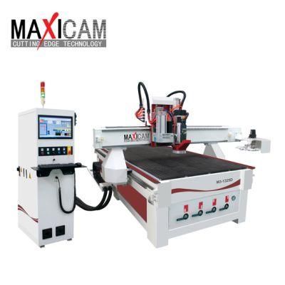 1325 Customized Big Size Wood Plywood MDF Panel Cutting Machine/ 3D Engraving CNC Router Machine with Carousel Atc