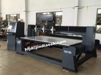 4 Axis CNC Router with Both Flat and Rotary Table Design China