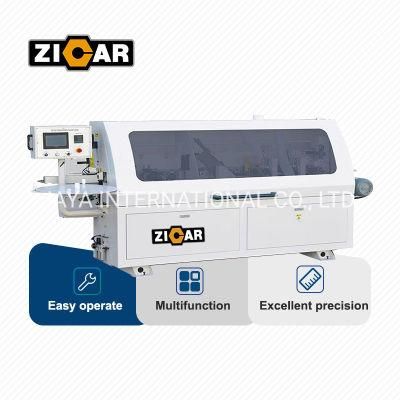 ZICAR premilling double trimming woodworking furniture cabinet door melamine plywood pvc wood board automatic edge banding machine price