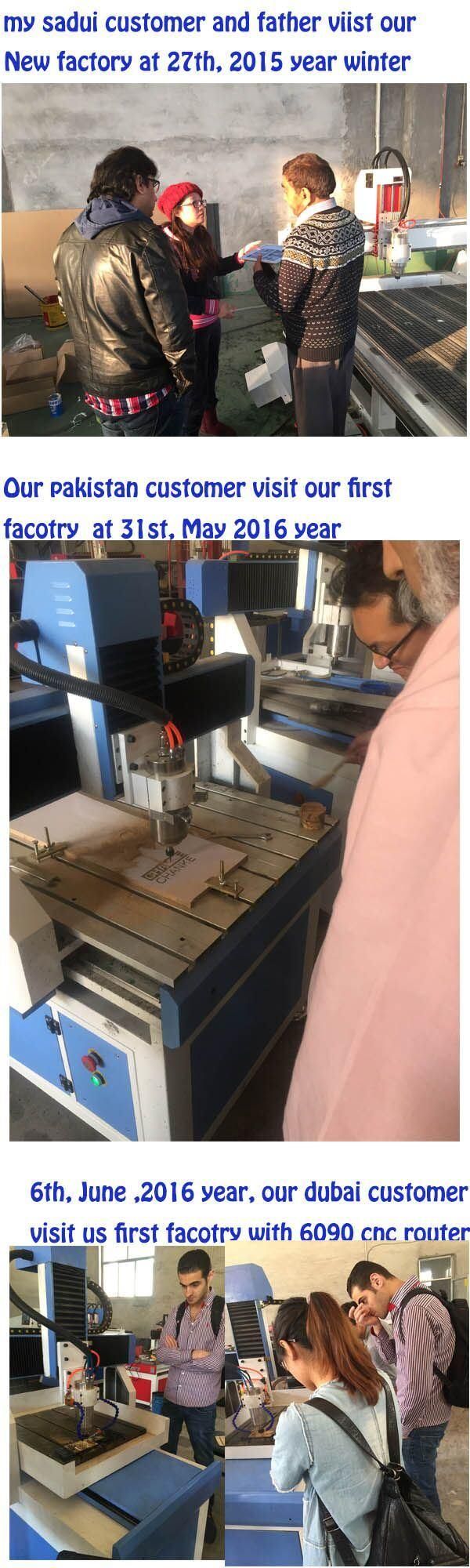 1300X2500mm 7.5kw Water Cooling Spindle Wood Metal Engraving Machine