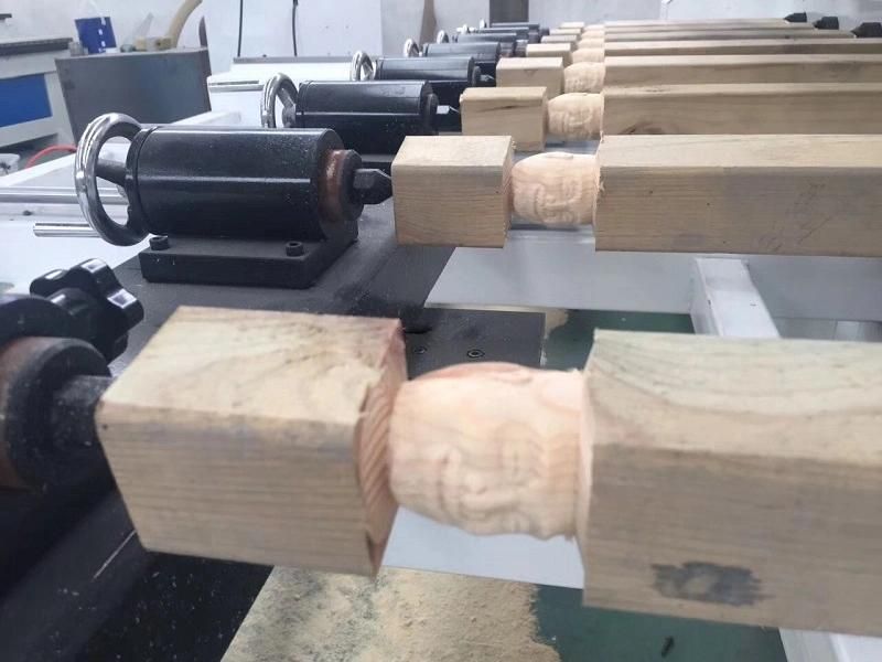 Remax 8 Heads 3D 4 Axis Multi Spindles CNC Wood Router