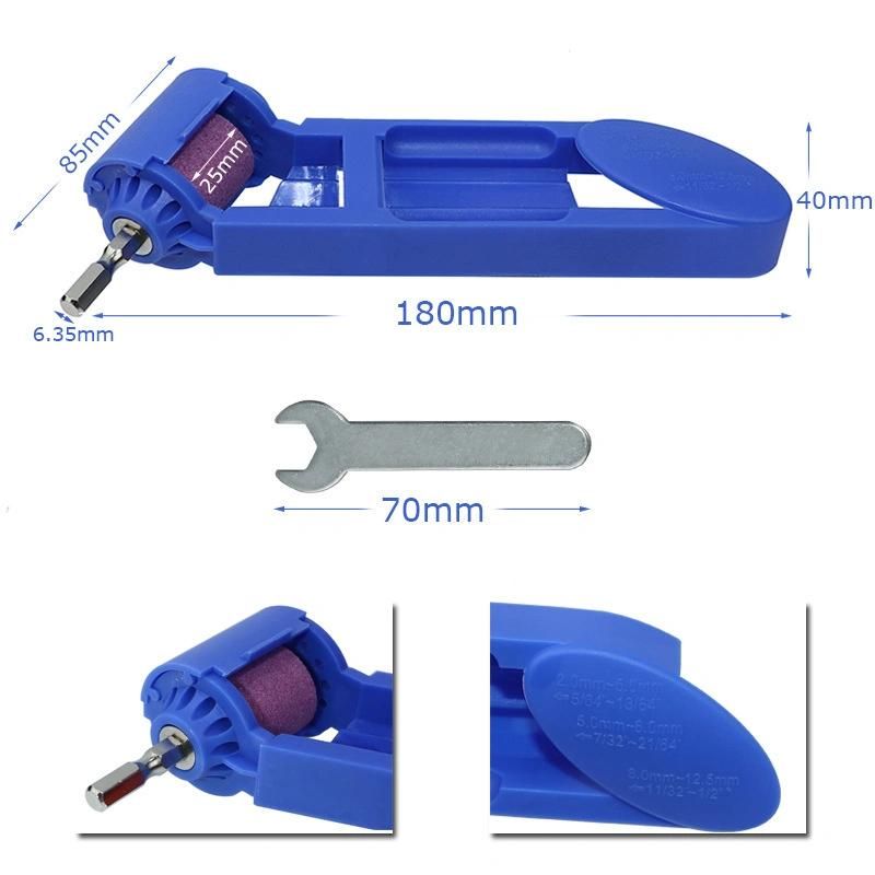 Portable Drill Grinder, Drill Bit Grinder, Electric Drill Grinder Grindstone Grinder Woodworking Tools