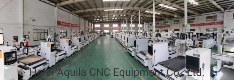 Automatic Tool Change Nesting CNC Router Machine for Wood Furniture Production