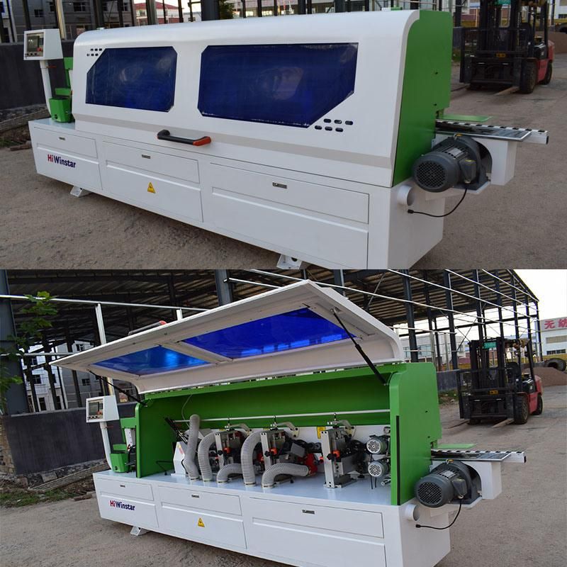 Mf360A Woodworking Melamine MDF Plywood Board Automatic PVC Edge Banding Machine