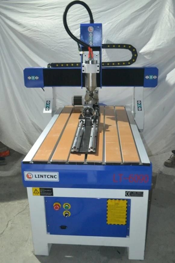 Lt-6090 CNC Router Cutters 3D Wood Engraver CNC Router 3 Axis 4 Axis for Wood Guitar