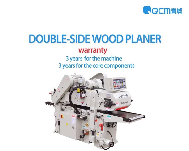 Woodworking Machinery Double Side Planer Wood Planing Carpentry Machine Made In China QMB204G 2 Sided Thickness Planer Cepilladora