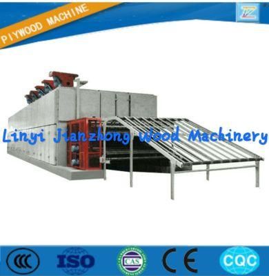 Plywood Production Machinery Roller Type Veneer Dryer Machine