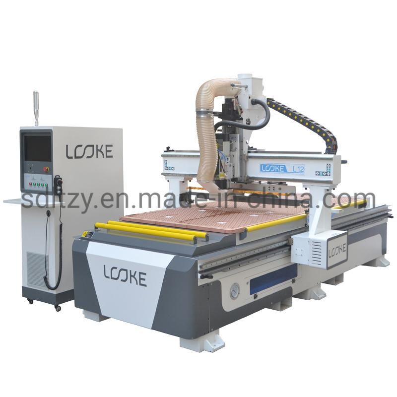 Atc Wood CNC Wooden Panel Processing Linear Type Automatic Router 1325 2040 9kw