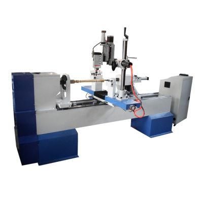 Jinan Factory Sale Wood Broom Stick Making CNC Wood Turning Lathe