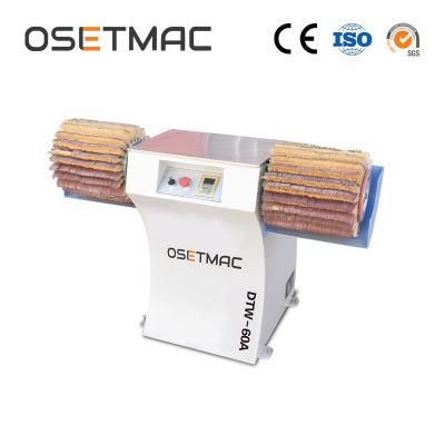 Osetmac Woodworking Machines Manual Brush Sanding Machine Dtw-60A with Two Brush Rollers