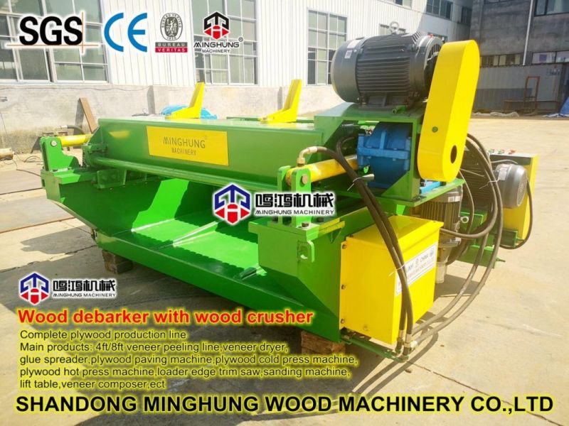 Machine for Remove Wood Bark for Veneer Processing