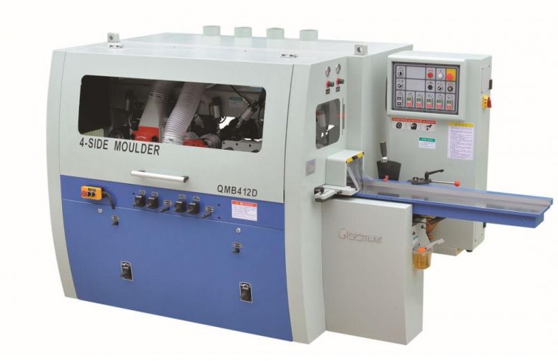 Qmb412D Min Working Length 180mm 4 Side Moulder Four Side Planer