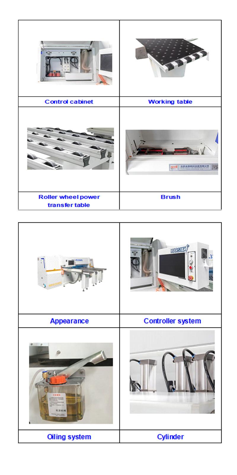 Mars HPL330hg Computer Control Full Automatic Electronic Wood Panel Saw Cutting Machine with Optimizer