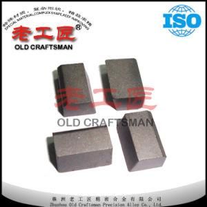 Tungsten Cemented Carbide Brazed Carbide Octagonal Tips