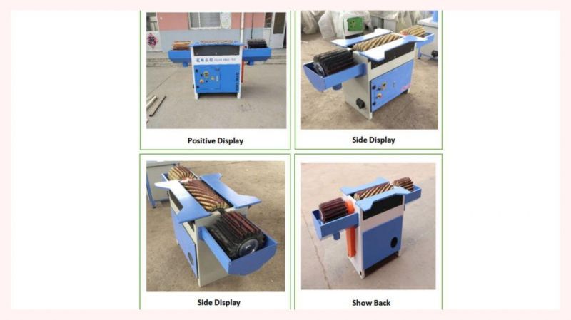 Good Woodworking Machinery Tool Three Sides Sanding Machine/Wood Brush Sanding Machine /Woodworking Polishing Machine