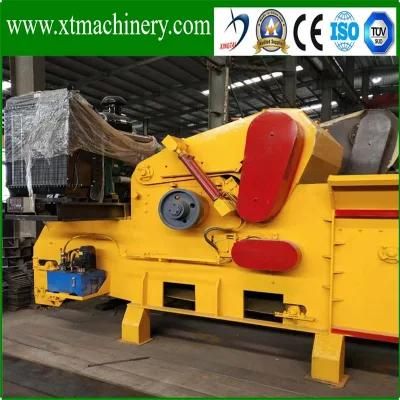 300HP Diesel Engine, 1400mm Feeding Width, 25ton/Hour Capacity Wood Shredder