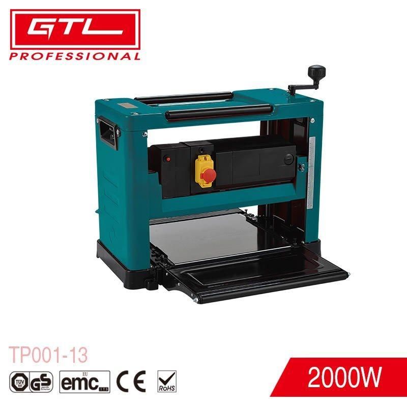 13" Bench Planer 330mm Maximum Planing Width Electric Power Tools 2000W Wood Working Flat Thickness Planer (TP001-13)