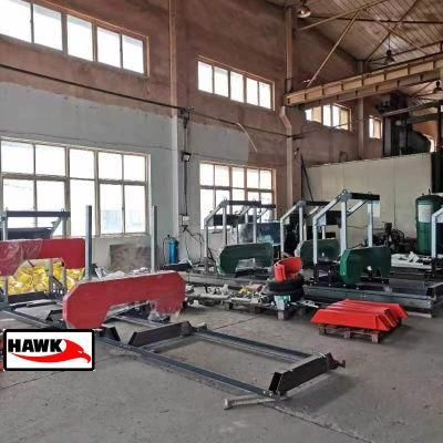 Sawmill Horizontal Woodworking Machinery Portable Wood Band Sawmill for Sale