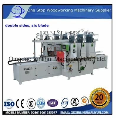Table/Chair Make Machine, CNC Milling Machine with Sawing and Cutting Double Sides Six Blades Profiled Milling Machine