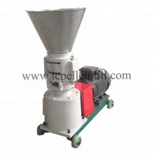 Small Volume Wood Pellet Machine 200-300kg/H Best Flat Die Equipment