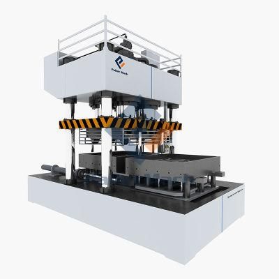 Hydraulic Hot Press Pallet Compression Moulding Machine with Plant Fibers