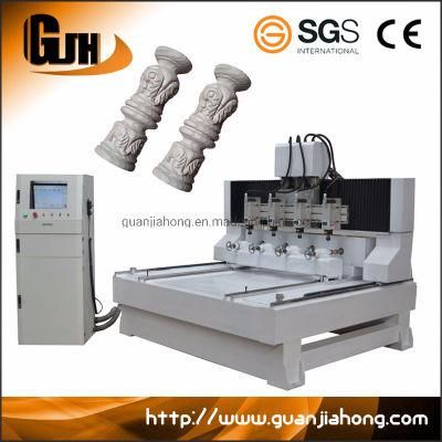 Customized Woodworking Engraving Machine Multi-Spindle 4 Axis CNC Router Machine for 3D Carving