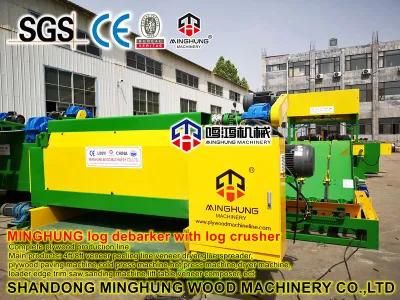 4feet*8feet Wood Debarker/Log Debarker/Bark Stripping Machine