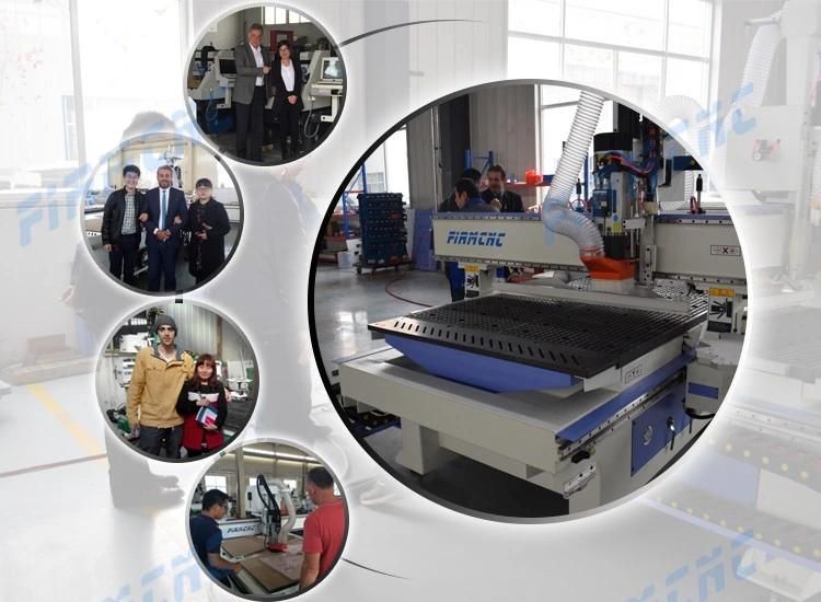 Good Quality 1325 4 Axis 9kw Atc Spindle CNC Router with Circular Tool Changer