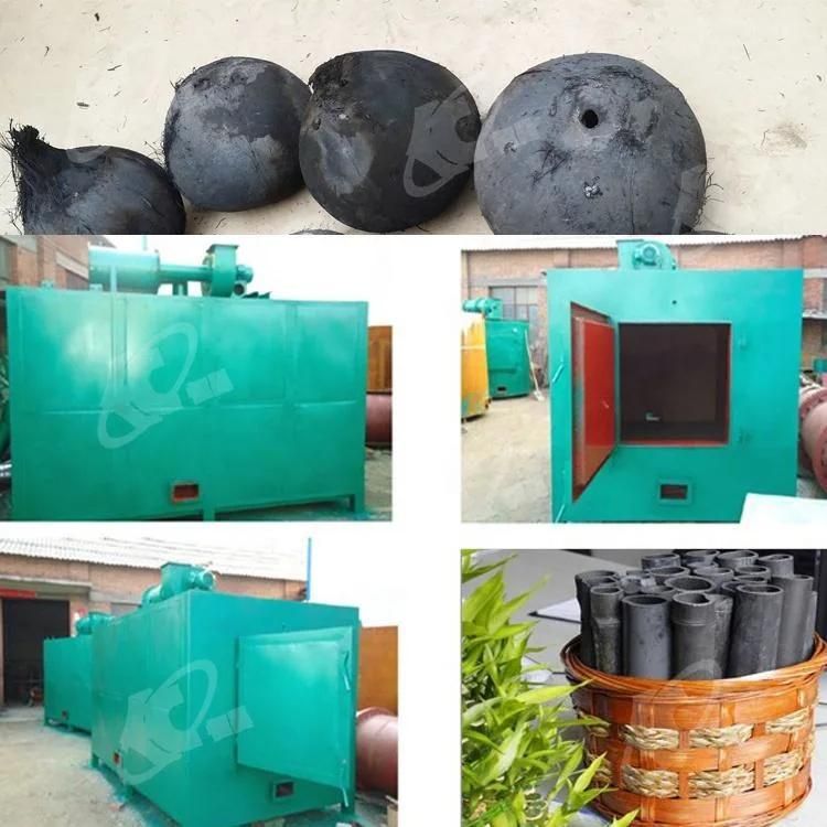 2022 Factory Hot Sale Small BBQ Charcoal Produce Wood Briquette Types of Coal Activated Carbonization Furnace Sawdust Briquette Carbonization Furnace Price