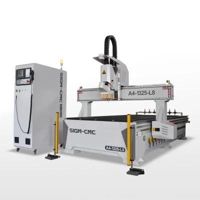 A4-1325-L8 CNC Router Wood Engraving Machine Woodworking Machinery