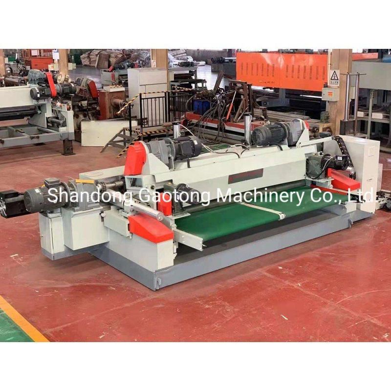 Gtco Rotary Cut Plywood Core Veneer Peeling Machine