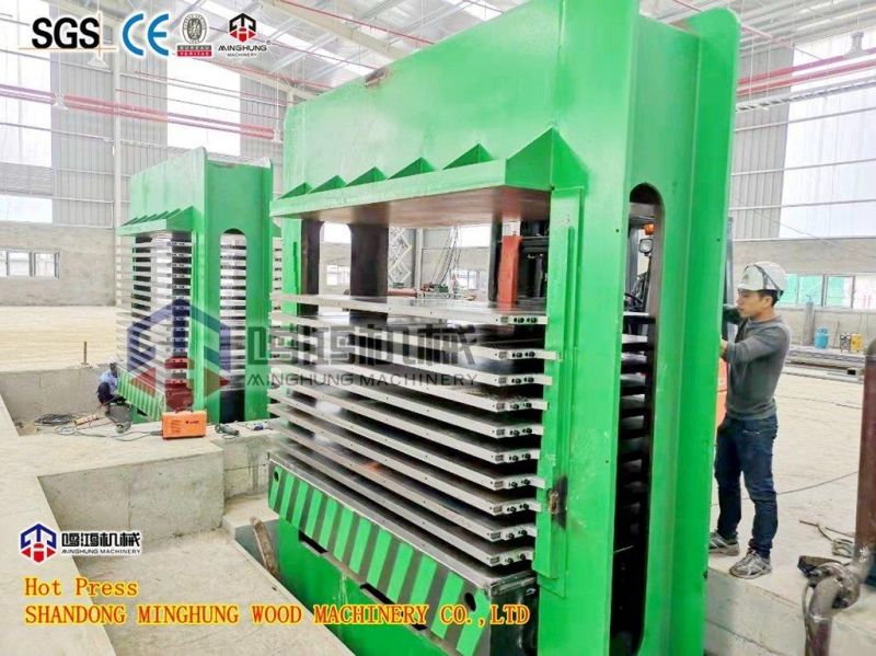 Hydraulic Plywood Hot Press Machine for Laminating Melamine