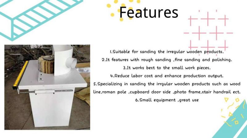 Woodworking Machinery Drum Industrial Sanding Small Wood Polish Machine with Wide Brush Belt Sanders for Wood Polishing Sale