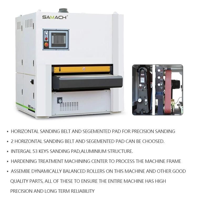 Good Quality Woodworking Segmented Pad Sanding Machine