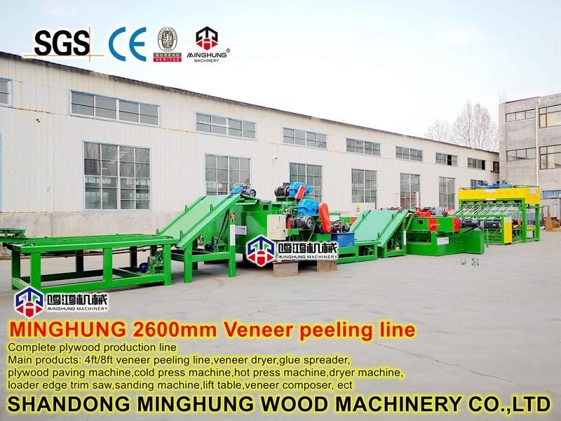 8feet Veneer Machine Log Peeling Lathe