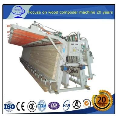 Hydraulic Woodworking Composer with Track Movement Type/ Best Selling Two -Sides Hydraulic Composer Machine for Soild Wood Hydraulic Composer