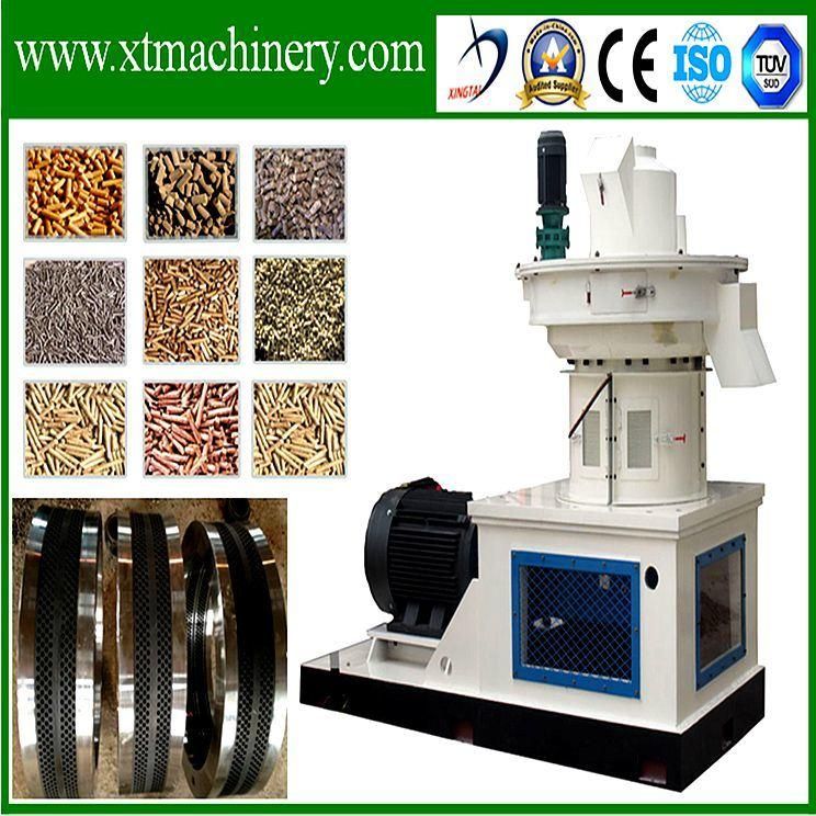 5% Higher Output Ring Die. Vertical Model Wood Pellet Machine Xt560