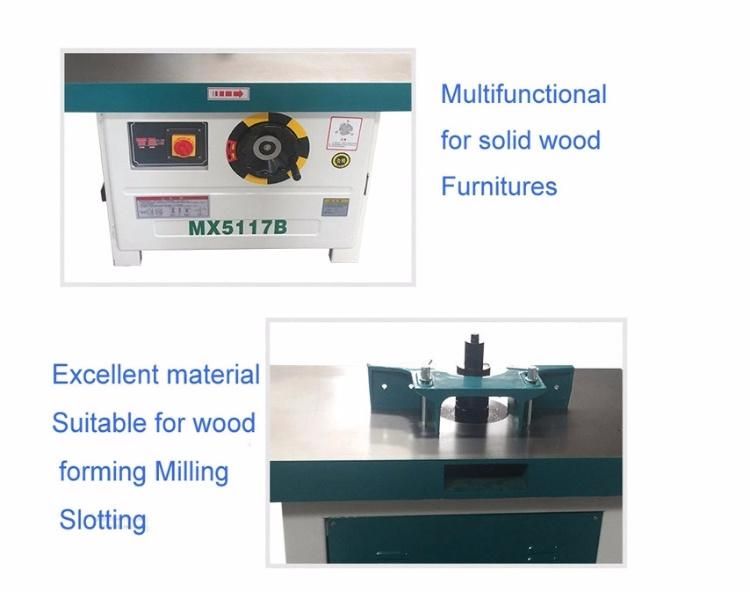 Mx5117b High Quality Spindle Moulder Milling Machine for Woodworking