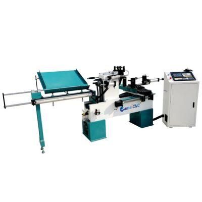 Factory Supply CNC Wood Lathe with Auto Loading and Unloading