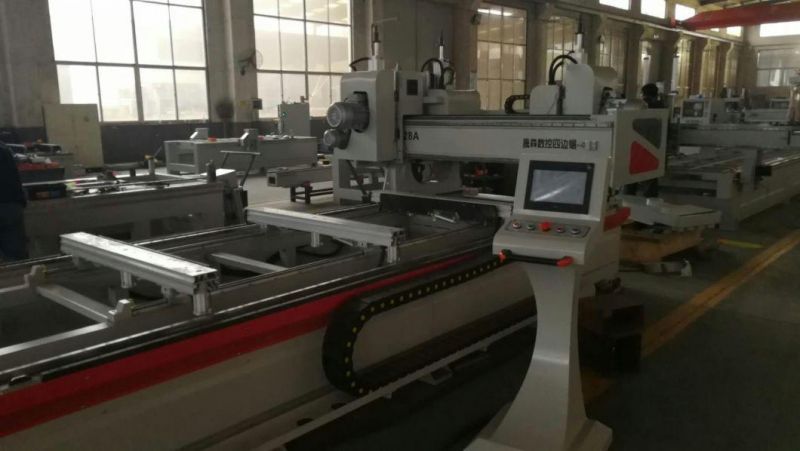 CNC 4 Side Door Frame Edge Cutting Machine