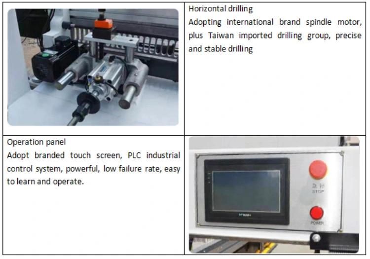 Three Row Woodwork Equipment Wood Drilling Machine for Hole Making