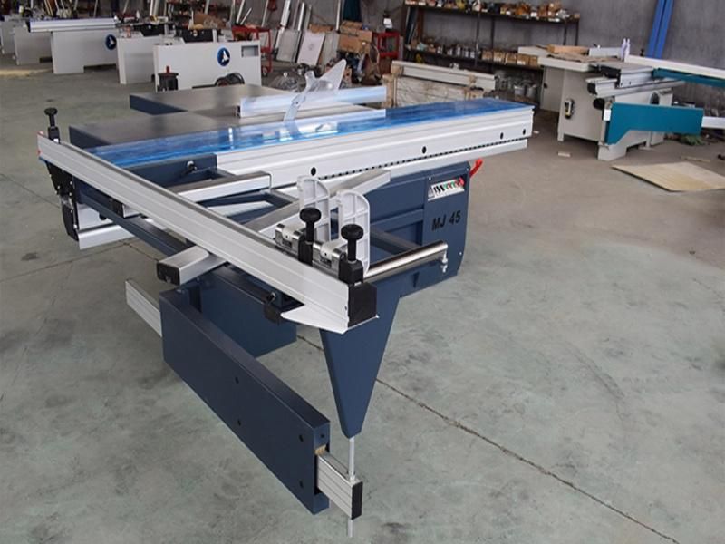 Mj45 Wood Cutting Machine Automatic 45 Degrees Sliding Table Saw Machine