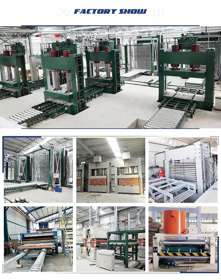 Short Cycle Melamine Hot Press Laminating Machine